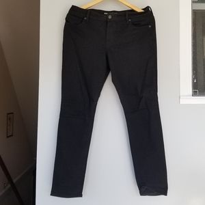 Black Curvy Old Navy Mid rise Jeans petite